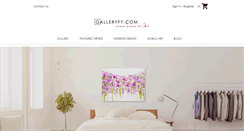 Desktop Screenshot of galleryfy.com